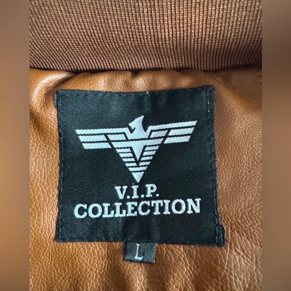 V.I.P Collection Camel/Black Size Large - Picture 4 of 5